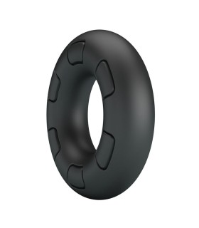 CRAZY BULL BERTRAM SUPER SOFT SILICONE COCK RING BLACK