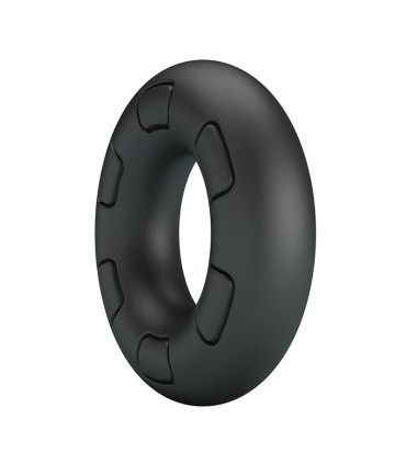 CRAZY BULL BERTRAM SUPER SOFT SILICONE COCK RING BLACK