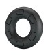 CRAZY BULL BERTRAM SUPER SOFT SILICONE COCK RING BLACK