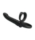 PRETTY LOVE MERRITT ANAL VIBRATOR WITH RING AND VIBRATION BLACK