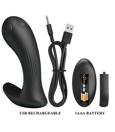 PRETTY LOVE MIRABELLE PROSTATE VIBRATOR WITH REMOTE CONTROL