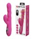 PRETTY LOVE WINTERS MULTIFUNCTION RABBIT VIBRATOR WITH LED DISPLAY PINK