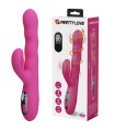 PRETTY LOVE - WINTERS MULTIFUNCTION RABBIT VIBRATOR WITH LED DISPLAY PINK