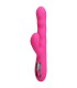PRETTY LOVE WINTERS MULTIFUNCTION RABBIT VIBRATOR WITH LED DISPLAY PINK