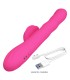 PRETTY LOVE WINTERS MULTIFUNCTION RABBIT VIBRATOR WITH LED DISPLAY PINK