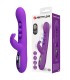 PRETTY LOVE SABIEN RABBIT VIBRATOR WITH TAPPING STIMULATION AND PURPLE LED