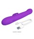 PRETTY LOVE SABIEN RABBIT VIBRATOR WITH TAPPING STIMULATION AND PURPLE LED