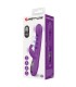 PRETTY LOVE SABIEN RABBIT VIBRATOR WITH TAPPING STIMULATION AND PURPLE LED