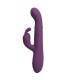 PRETTY LOVE DEE MULTIFUNCTION RABBIT VIBRATOR OSCILLATING AND PERCUSSION PURPLE