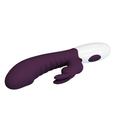 PRETTY LOVE NAUGHTY BUNNY 30 FUNCTION RABBIT VIBRATOR PURPLE