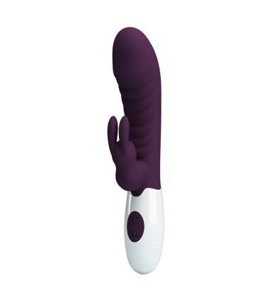 PRETTY LOVE NAUGHTY BUNNY 30 FUNCTION RABBIT VIBRATOR PURPLE
