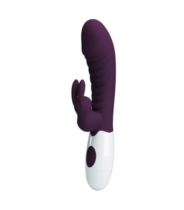 PRETTY LOVE NAUGHTY BUNNY 30 FUNCTION RABBIT VIBRATOR PURPLE