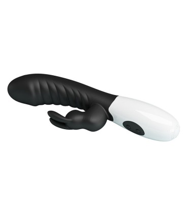 PRETTY LOVE NAUGHTY BUNNY 30 FUNCTION RABBIT VIBRATOR BLACK