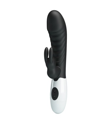 PRETTY LOVE NAUGHTY BUNNY 30 FUNCTION RABBIT VIBRATOR BLACK