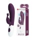 PRETTY LOVE ROGUE MUSE 30 FUNCTION RABBIT VIBRATOR PURPLE