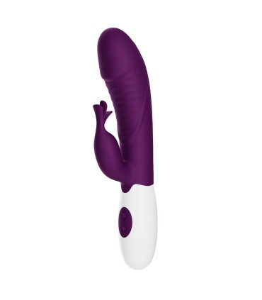 PRETTY LOVE ROGUE MUSE 30 FUNCTION RABBIT VIBRATOR PURPLE