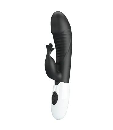 PRETTY LOVE RASMUSSEN 30 FUNCTION RABBIT VIBRATOR BLACK