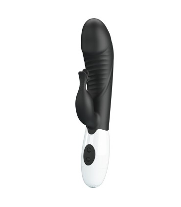 PRETTY LOVE RASMUSSEN 30 FUNCTION RABBIT VIBRATOR BLACK
