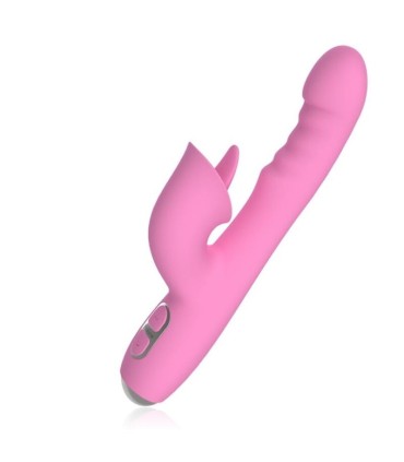 NALONE T MAY RABBIT VIBRATOR WITH PUSH AND OSCILLATING MOTION