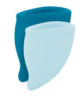 FUN FACTORY FUN COPA MENSTRUAL KIT TURQUESA