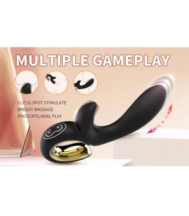 NALONE LULU RABBIT VIBE WITH THRUSTING BLACK