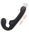 NALONE - ALLOW DUAL VIBE WITH ROTATION AND THRUSTING BLACK