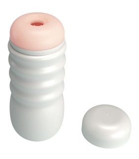 PRETTY LOVE FLORA VAGINA MASTURBATOR WITH SUCTION CUP AND INTERNAL TEXTURES