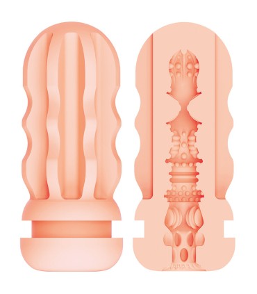 PRETTY LOVE SHERRY VAGINA MASTURBATOR WITH SUCTION CUP AND INTERNAL TEXTURES