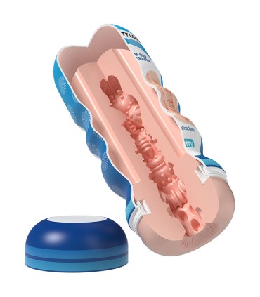 PRETTY LOVE SHERRY VAGINA MASTURBATOR WITH SUCTION CUP AND INTERNAL TEXTURES