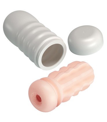 PRETTY LOVE SHERRY VAGINA MASTURBATOR WITH SUCTION CUP AND INTERNAL TEXTURES