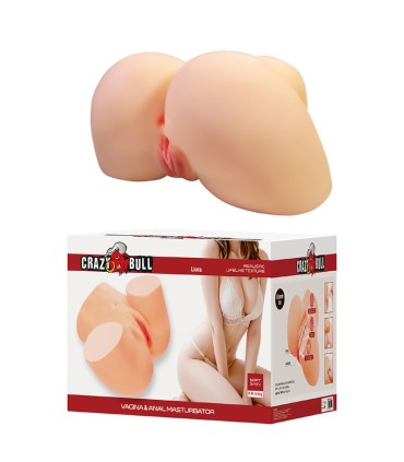 CRAZY BULL LIORA XXL DOUBLE VAGINAL AND ANAL MASTURBATOR