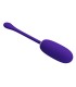 PRETTY LOVE JULIUS WATERPROOF RECHARGEABLE VIBRATING EGG PURPLE