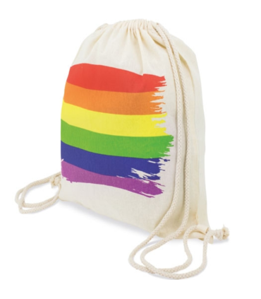 PRIDE MOCHILA ALGODON BANDERA