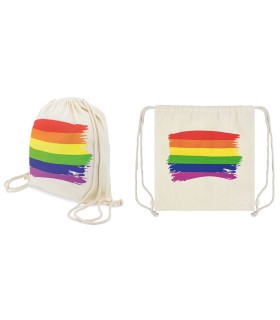 PRIDE MOCHILA ALGODON BANDERA