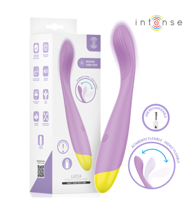 INTENSE LUCCA FLEXIBLE USB RECHARGEABLE G POINT STIMULATOR