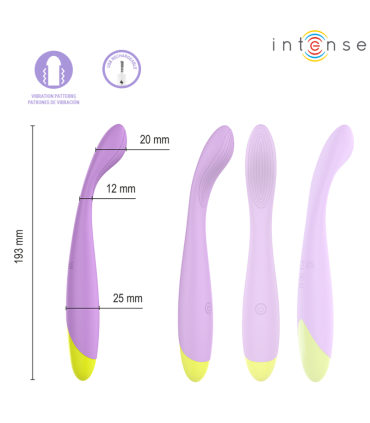 INTENSE LUCCA FLEXIBLE USB RECHARGEABLE G POINT STIMULATOR