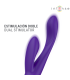 INTENSE PAOLO RECHARGEABLE RABBIT STIMULATOR FOR G SPOT AND CLITORIS