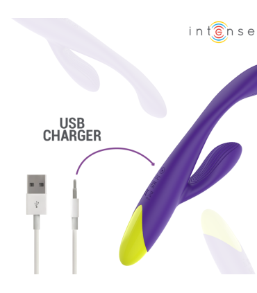 INTENSE PAOLO RECHARGEABLE RABBIT STIMULATOR FOR G SPOT AND CLITORIS
