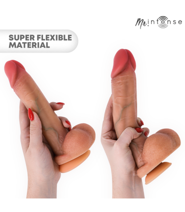 MR INTENSE GARY M ULTRA REALISTIC SILICONE COCK WITH TESTICLES 20 CM O 42 CM