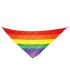 PRIDE PANUELO ALGODON TRIANGULAR BANDERA ARCOIRIS
