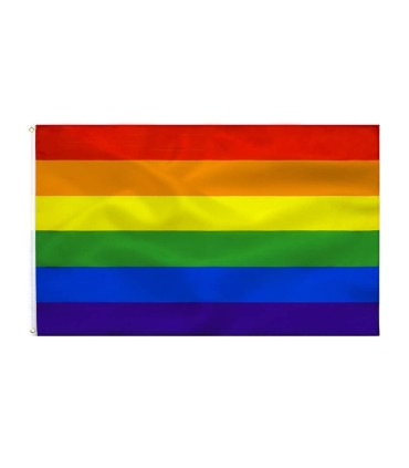 PRIDE BANDERA ARCOIRIS 90 X 150 CM