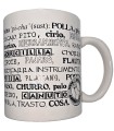 DIABLO PICANTE - TAZA BLANCA DE SINÓNIMOS PENE 370 ML