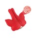 ARMONY MAGNETIC NIPPLE CLAMPS WITH VIBRATION BUTTERFLY SHAPE RED