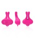 ARMONY RABBIT SHAPE VIBRATION MAGNETIC NIPPLE CLAMPS PINK