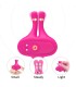 ARMONY RABBIT SHAPE VIBRATION MAGNETIC NIPPLE CLAMPS PINK