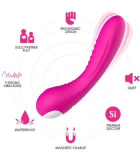 ARMONY LEGEND VIBRATOR SILICONE FUCHSIA