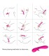 ARMONY ROMANCE VIBRATOR WITH STIMULATOR FUCHSIA