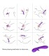 ARMONY ROMANCE VIBRATOR WITH STIMULATOR PURPLE