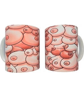 DIABLO PICANTE TAZA COLOR TETAS 370 ML