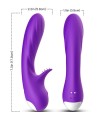 ARMONY - ROMANCE VIBRATOR WITH STIMULATOR PURPLE